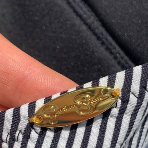 NWT Jessica Simpson 50s Pin-Up Retro Vintage One Piece Swimdress - M - Picture 10 of 11